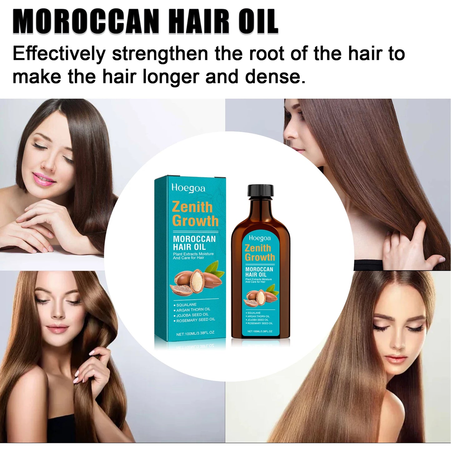 Moroccan Hair Essential Oil Anti Hair Loss Curly Frizz Repair Damaged Hair Nourishing Scalp Deep Hydrating Smoothing Conditioner