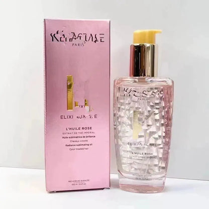 Qingzhu high-quality shine ks hair care essential oil hydrating and moisturizing frizzy soft and bright 100m