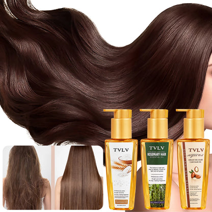 Three Deep Nourishing Hair Care Oils Nourish Hair, Make Hair Smooth And Silky, And Repair Damaged Hair