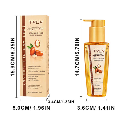 Three Deep Nourishing Hair Care Oils Nourish Hair, Make Hair Smooth And Silky, And Repair Damaged Hair