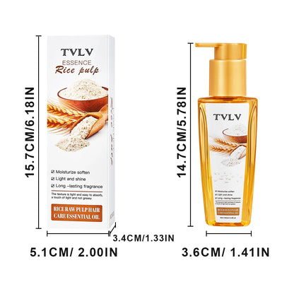 Three Deep Nourishing Hair Care Oils Nourish Hair, Make Hair Smooth And Silky, And Repair Damaged Hair