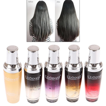 LUODAIS Argan Oil Hair Repair Smoother Shine Hair Essence for Dry Damaged Hair