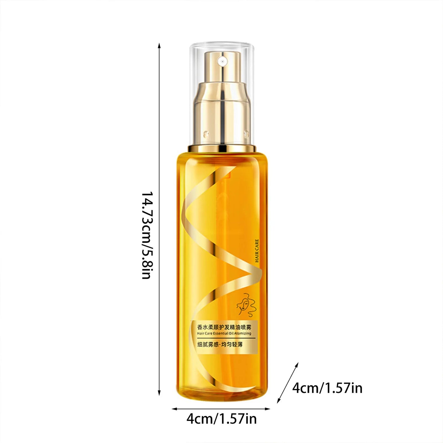 100ml Moisturizing & Strengthening Silky Hair Oil, Hydrating Hair Treating  Oil, Nourishing Hair Treating  Oil