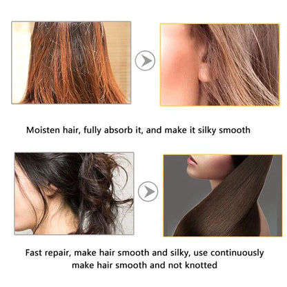 LUODAIS Argan Oil Hair Repair Smoother Shine Hair Essence for Dry Damaged Hair
