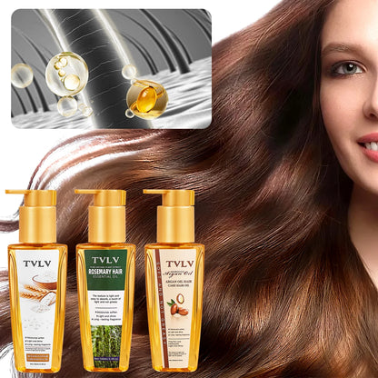 Three Deep Nourishing Hair Care Oils Nourish Hair, Make Hair Smooth And Silky, And Repair Damaged Hair