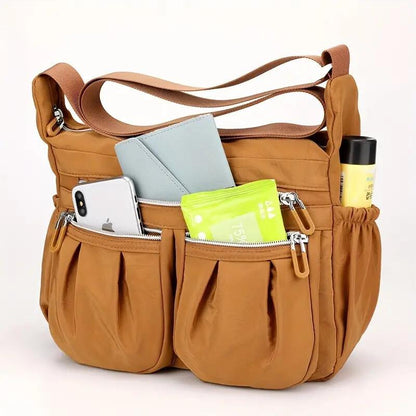 Shoulder Handbag For Ladies Roomy Multiple Pockets Bag Women Crossbody Purse Fashion Tote Top Handle Satchel